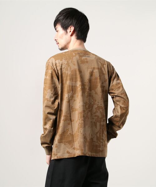 AVIREX（アヴィレックス）の「AVIREX/アヴィレックス　フューチャーコマンド トライアングルＴシャツ/L/S AFC TRIANGLE T-SHIRT（Tシャツ/カットソー・メンズ・ブラック/ブラウン系その他2/オフホワイト/ライトブルーグレー・X-LARGE/LARGE/MEDIUM）」の7枚目の写真