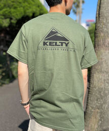 【KELTY/ケルティ】GLOSTER別注 バックプリント ビッグシルエットショートスリーブTシャツ