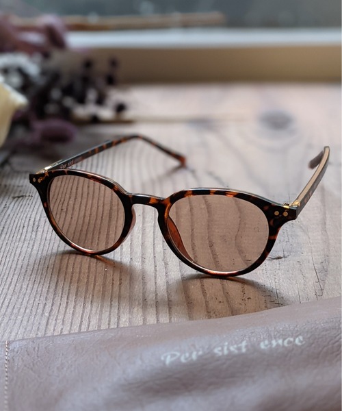 Per sist ence（パーシエンス）の「Per sist ence/パーシエンス 　グロスボストンサングラス （ケース・眼鏡クリーナー付）（サングラス・レディース・A/B/C/D/E/F/G・FREE）」の8枚目の写真