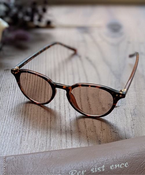 Per sist ence（パーシエンス）の「Per sist ence/パーシエンス 　グロスボストンサングラス （ケース・眼鏡クリーナー付）（サングラス・レディース・A/B/C/D/E/F/G・FREE）」の9枚目の写真