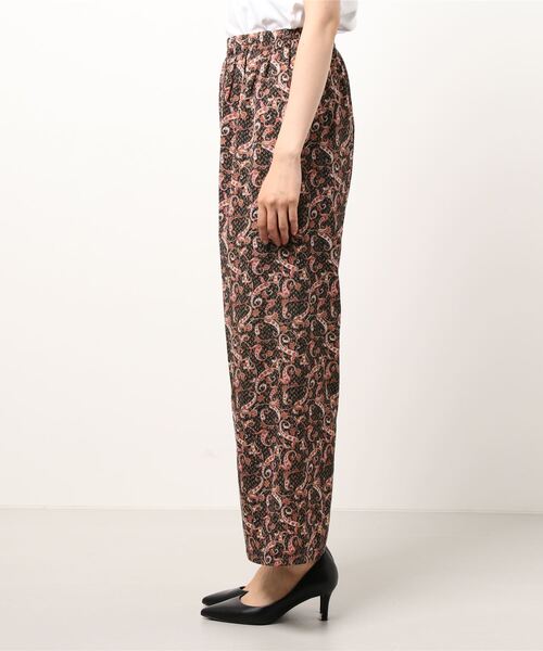 Factor=(ファクターイコール)の「ペイズリー柄イージーパンツ(その他パンツ・レディース・ブラック/グリーン・FREE)」の19枚目の写真