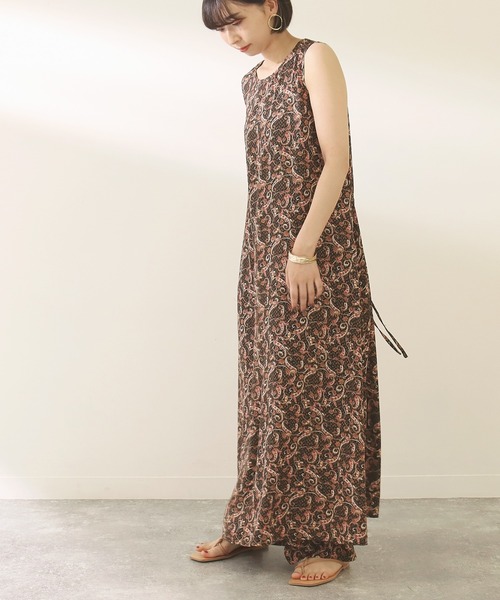 Factor=(ファクターイコール)の「ペイズリー柄イージーパンツ(その他パンツ・レディース・ブラック/グリーン・FREE)」の10枚目の写真