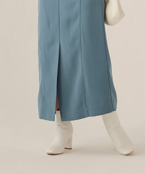 UR'S(ユアーズ)の「キーネックノースリーブワンピース(ワンピース・レディース・ブルー/ブラック/キャメル/オフホワイト・M/L/S)」の9枚目の写真