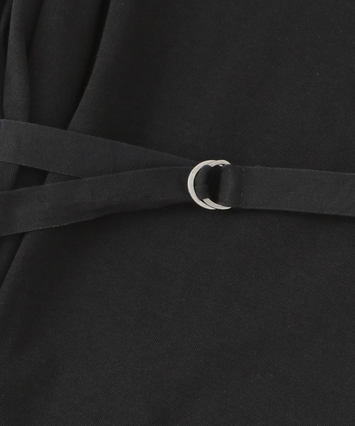 KBF（ケイビーエフ）の「ベルト付きショルダータックワンピース（ワンピース・レディース・ブラック/オフホワイト/グリーン・ONE）」の17枚目の写真