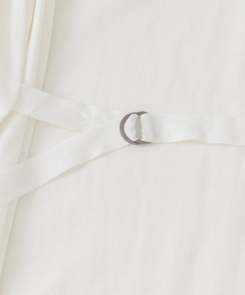 KBF（ケイビーエフ）の「ベルト付きショルダータックワンピース（ワンピース・レディース・ブラック/オフホワイト/グリーン・ONE）」の14枚目の写真