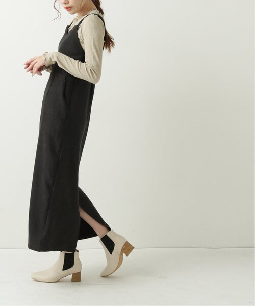 RAY CASSIN（レイカズン）の「透かしニットソーメロープルオーバー（Tシャツ/カットソー・レディース・カーキ/ブラウン/キナリ・FREE）」の6枚目の写真