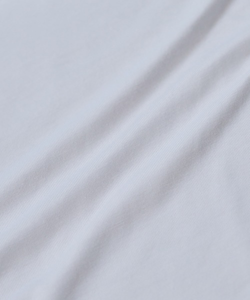 ROPE' PICNIC(ロペピクニック)の「【セットアップ対応】ソフトリッチ天竺フレンチスリーブトップス(Tシャツ/カットソー・レディース・ブラック/ホワイト/オリーブ/ピンク系その他2・38)」の10枚目の写真
