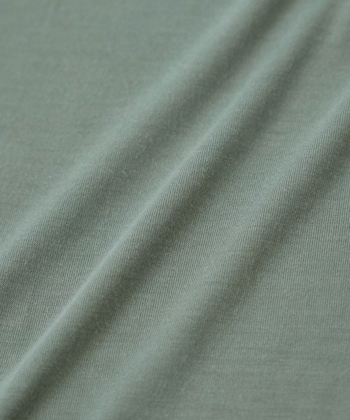 ROPE' PICNIC(ロペピクニック)の「【セットアップ対応】ソフトリッチ天竺フレンチスリーブトップス(Tシャツ/カットソー・レディース・ブラック/ホワイト/オリーブ/ピンク系その他2・38)」の15枚目の写真