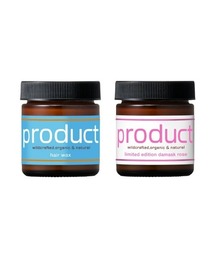 product（ザ・プロダクト）の「ザ・プロダクト / ヘアワックス & ヘアワックス ダマスクローズ セット（ヘアケアキット/ギフトセット・キッズ）」