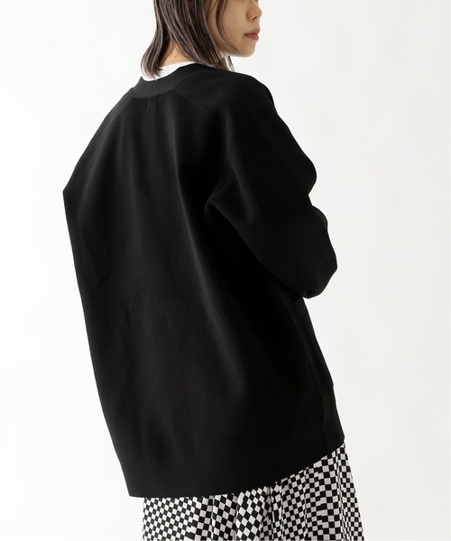 JOINT WORKS(ジョイントワークス)の「J-カタアゼVネックカーディガン(カーディガン/ボレロ・レディース・ブラック/ネイビー/オレンジ・FREE)」の13枚目の写真