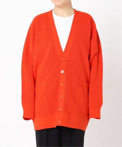 JOINT WORKS(ジョイントワークス)の「J-カタアゼVネックカーディガン(カーディガン/ボレロ・レディース・ブラック/ネイビー/オレンジ・FREE)」の16枚目の写真