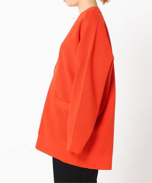 JOINT WORKS(ジョイントワークス)の「J-カタアゼVネックカーディガン(カーディガン/ボレロ・レディース・ブラック/ネイビー/オレンジ・FREE)」の18枚目の写真