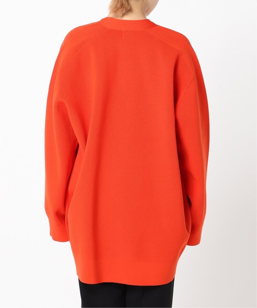 JOINT WORKS(ジョイントワークス)の「J-カタアゼVネックカーディガン(カーディガン/ボレロ・レディース・ブラック/ネイビー/オレンジ・FREE)」の21枚目の写真