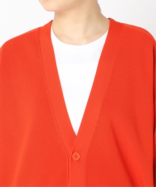 JOINT WORKS(ジョイントワークス)の「J-カタアゼVネックカーディガン(カーディガン/ボレロ・レディース・ブラック/ネイビー/オレンジ・FREE)」の11枚目の写真