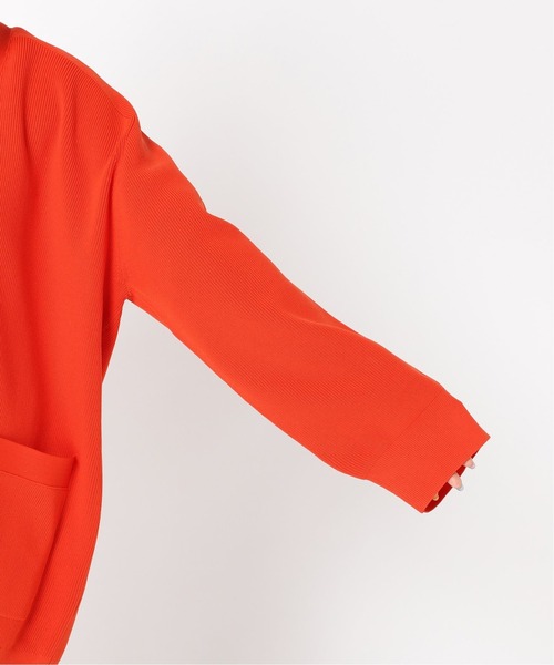 JOINT WORKS(ジョイントワークス)の「J-カタアゼVネックカーディガン(カーディガン/ボレロ・レディース・ブラック/ネイビー/オレンジ・FREE)」の8枚目の写真