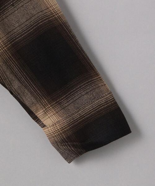 Cal Top（キャルトップ）の「＜CalTop（キャルトップ）＞ OMBRE/C SHT/シャツ（シャツ/ブラウス・メンズ・ブラック/ダークブラウン/ケリー・M/S）」の7枚目の写真