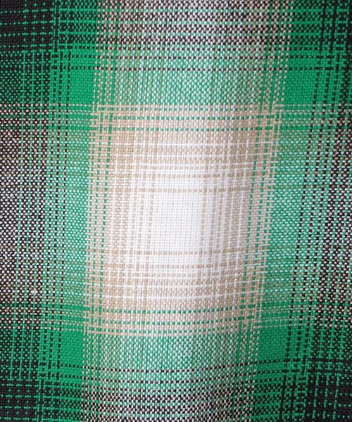 Cal Top（キャルトップ）の「＜CalTop（キャルトップ）＞ OMBRE/C SHT/シャツ（シャツ/ブラウス・メンズ・ブラック/ダークブラウン/ケリー・M/S）」の8枚目の写真