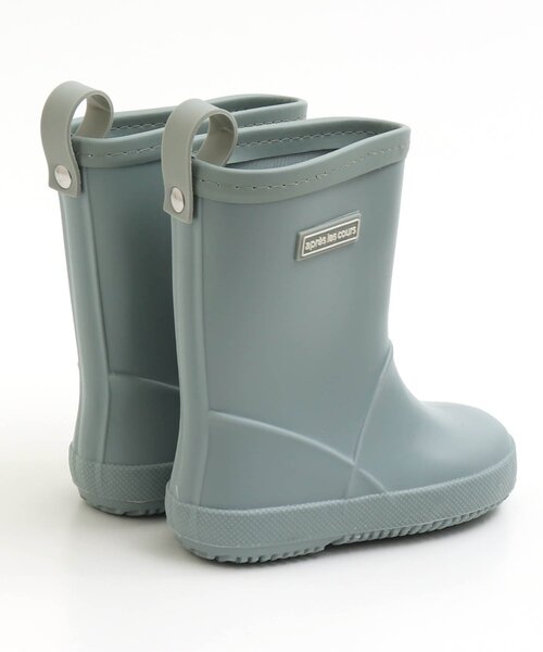 apres les cours（アプレレクール）の「■無地レインシューズ（レインシューズ・キッズ・ブラウン/ピンク/ミント・15 /18/17/19/14/16）」の7枚目の写真