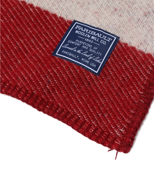 FARIBAULT MILL アメリカ ブランケット 未使用品 BEAMS購入 FARIBAULT