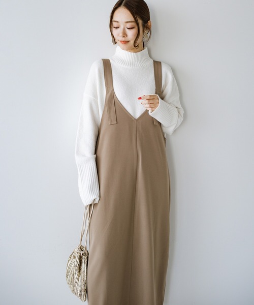 haco!(ハコ)の「軽くて肩こり知らず!全てを包む優しいビッグシルエットハイネックニット(ニット/セーター・レディース・ネイビー/ライトブルー/アイボリー・LARGE/MEDIUM/SMALL/X-LARGE)」の18枚目の写真