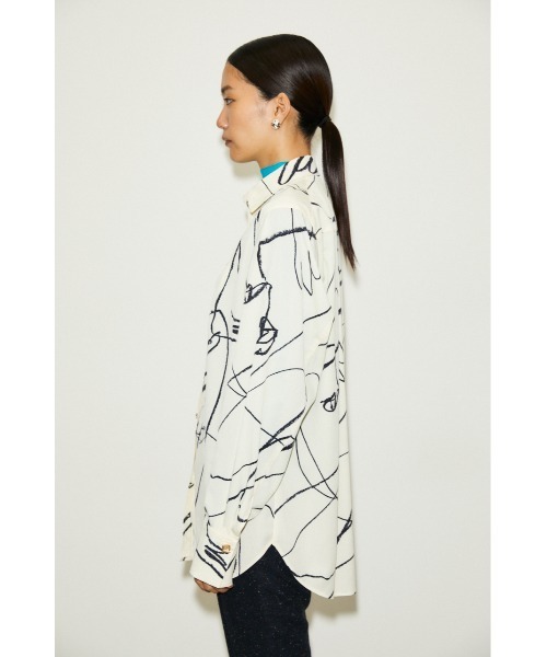 THROW by SLY（スローバイスライ）の「THROW TUCKED DOLMAN SH/タックドルマンシャツ（シャツ/ブラウス・レディース・ホワイト系その他2/グレー系その他2・FREE）」の9枚目の写真
