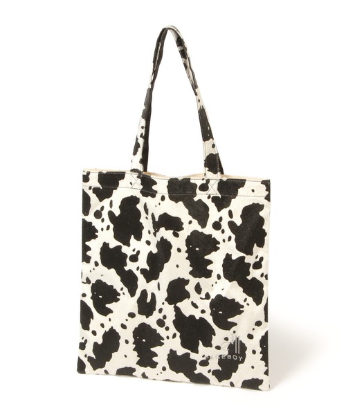PAGEBOY（ページボーイ）の「eill×PAGEBOYカウガラトートバッグ（トートバッグ・レディース・ブラック系その他/グレー系その他・FREE）」の5枚目の写真