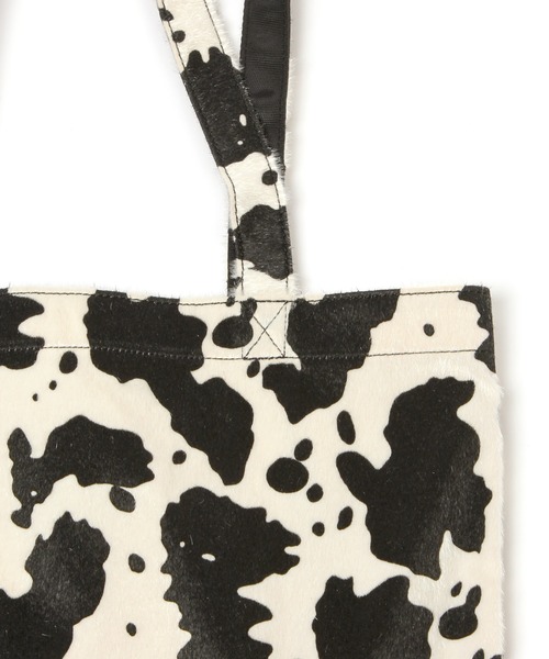 PAGEBOY（ページボーイ）の「eill×PAGEBOYカウガラトートバッグ（トートバッグ・レディース・ブラック系その他/グレー系その他・FREE）」の9枚目の写真