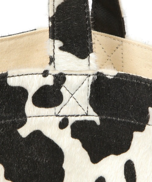 PAGEBOY（ページボーイ）の「eill×PAGEBOYカウガラトートバッグ（トートバッグ・レディース・ブラック系その他/グレー系その他・FREE）」の12枚目の写真