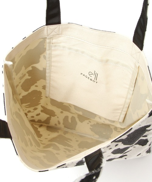PAGEBOY（ページボーイ）の「eill×PAGEBOYカウガラトートバッグ（トートバッグ・レディース・ブラック系その他/グレー系その他・FREE）」の16枚目の写真