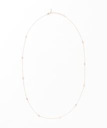 NATURAL BEAUTY BASIC | ビジューステーションロングネックレス(ネックレス)