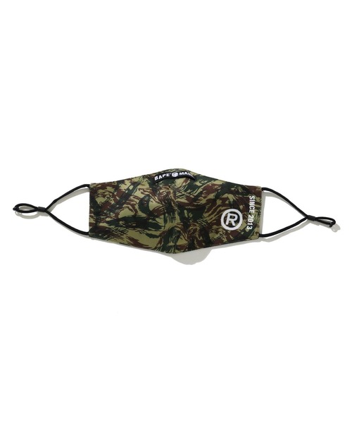 A BATHING APE(アベイシングエイプ)の「LIZARD CAMO MASK M(マスク・メンズ・グリーン・FREE)」の1枚目の写真