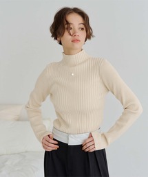 titivate | ﾗﾝﾀﾞﾑﾘﾌﾞﾊｲﾈｯｸﾆｯﾄ(ニット/セーター)