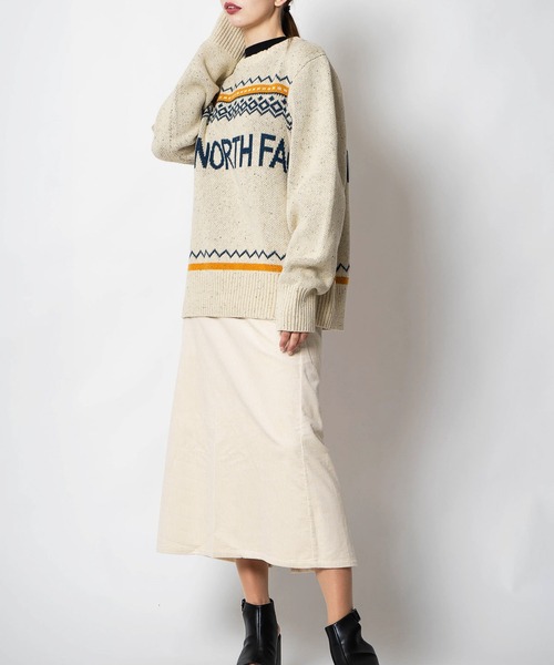 THE NORTH FACE(ザノースフェイス)の「【THE NORTH FACE 】M CRESTVIEW JACQUARD(ニット/セーター・レディース・ナチュラル・MEDIUM)」の12枚目の写真