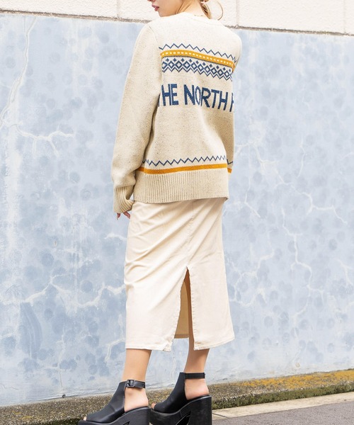 THE NORTH FACE(ザノースフェイス)の「【THE NORTH FACE 】M CRESTVIEW JACQUARD(ニット/セーター・レディース・ナチュラル・MEDIUM)」の6枚目の写真