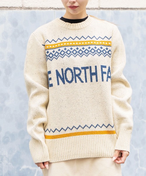 THE NORTH FACE(ザノースフェイス)の「【THE NORTH FACE 】M CRESTVIEW JACQUARD(ニット/セーター・レディース・ナチュラル・MEDIUM)」の10枚目の写真