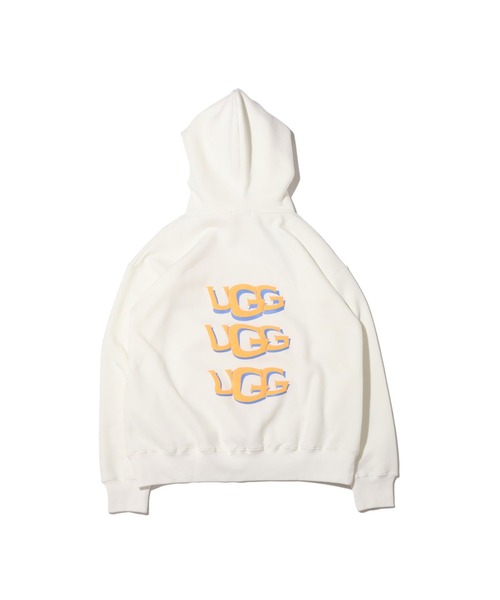 UGG（アグ）の「UGG@mos カラフル発泡ロゴ フーディー（パーカー