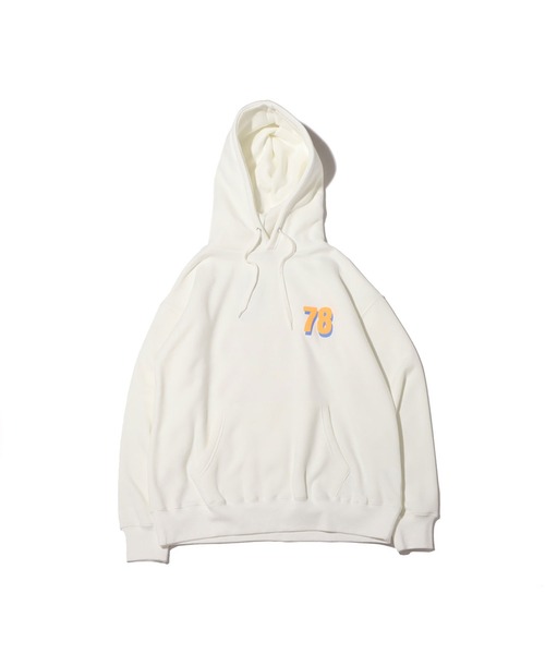 UGG パーカー 白 M UGG（アグ）の「UGG@mos カラフル発泡ロゴ フーディー（パーカー