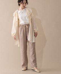 【ZOZOTOWN限定】geometric relax pants/ジオメトリックリラックスパンツ