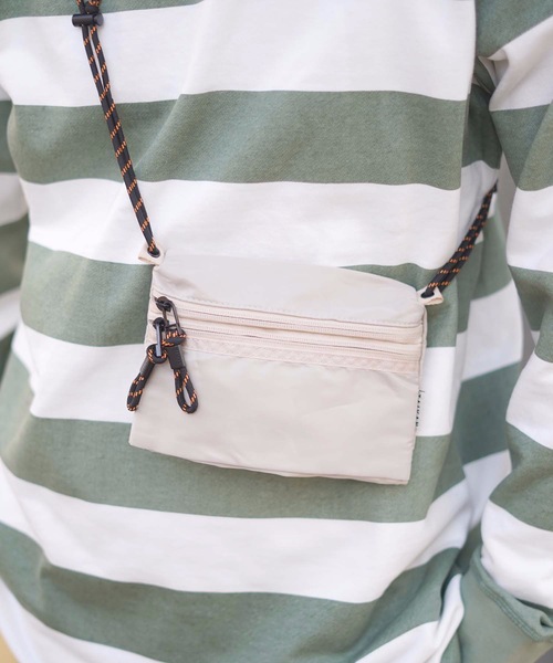 TAIKAN（テイケン）の「【TAIKAN / テイケン】SACOCHE BAG SMALL  / サコッシュ（ショルダーバッグ・メンズ・ベージュ・SMALL）」の18枚目の写真