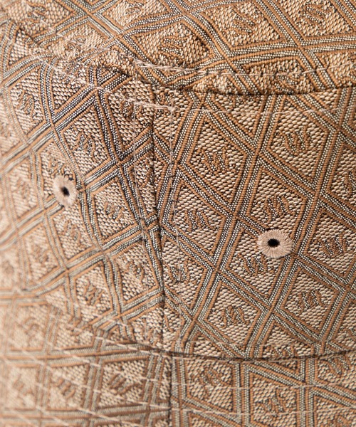 WEGO（ウィゴー）の「WEGO/モノグラムハット（ハット・レディース・ブラウン/ベージュ・FREE）」の6枚目の写真