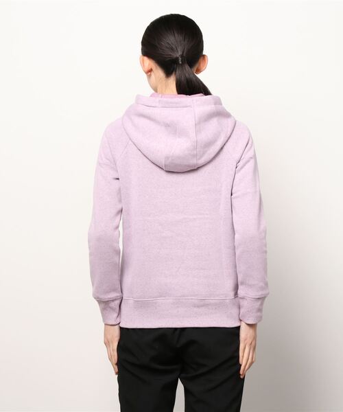 UNDER ARMOUR（アンダーアーマー）の「アンダーアーマー  UA Rival Fleece Logo Hoodie（パーカー・レディース・ブラック/ライラック/クリーム・S/XL/L/M）」の5枚目の写真