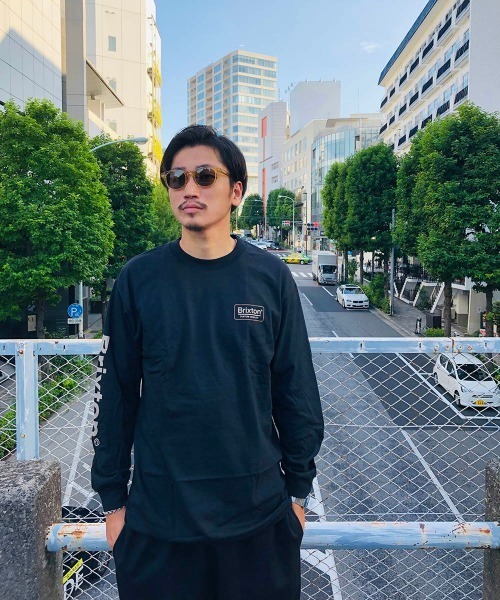 BRIXTON（ブリクストン）の「【BRIXTON】PALMER II L/S STT（Tシャツ/カットソー・メンズ・サンドベージュ/ブラック・X-LARGE/LARGE/MEDIUM）」の14枚目の写真