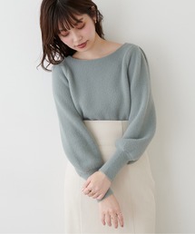 マシュマロフェザー前後2WAY柔らかニット