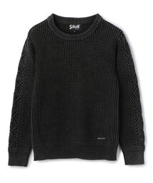 schott | Schott/ショット/DULL COLOR CREWNECK KNIT/ダルカラー クルーネックニット(ニット/セーター)