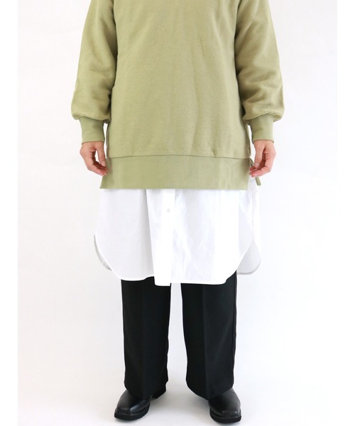 Lugnoncure(ルノンキュール)の「タブ付パンツ(その他パンツ・レディース・グレー/パープル/ネイビー/ブラック・MEDIUM/LARGE)」の1枚目の写真
