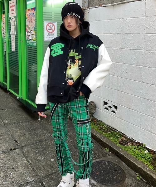 XU（エックスユー）の「ストリートファッション XU エックスユー stitch beanie ステッチ ビーニー ニット帽 ショートビーニー（ニットキャップ/ビーニー・メンズ・ブラック/ベージュ・ONE SIZE）」の8枚目の写真