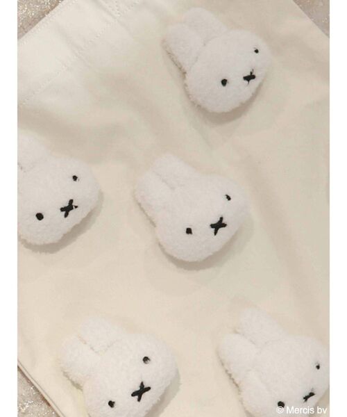 merry jenny（メリージェニー）の「もこもこmiffyトート（トートバッグ・レディース・ブラック/アイボリー・FREE）」の13枚目の写真