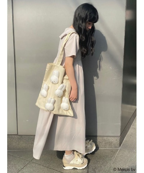 merry jenny（メリージェニー）の「もこもこmiffyトート（トートバッグ・レディース・ブラック/アイボリー・FREE）」の19枚目の写真