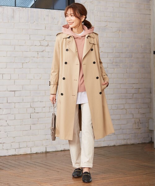 J.PRESS Ladies(J.プレス レディス)の「【洗える】SOMELOS JOYCE バンドカラー ブラウス(シャツ/ブラウス・レディース・ライトグリーン系1/ネイビー系1/ふじ色系1・XS)」の6枚目の写真