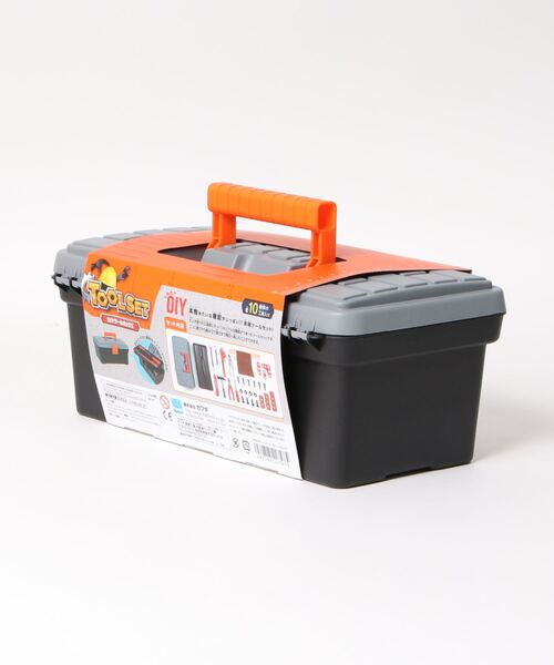 CIAOPANIC TYPY(チャオパニックティピー)の「【KIDS】TOOL SET TOOLBOX(おもちゃ・キッズ・オレンジ・ONE SIZE)」の2枚目の写真